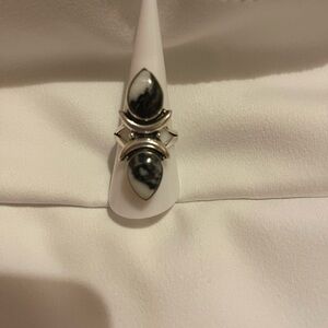 Zebra Jasper Ring